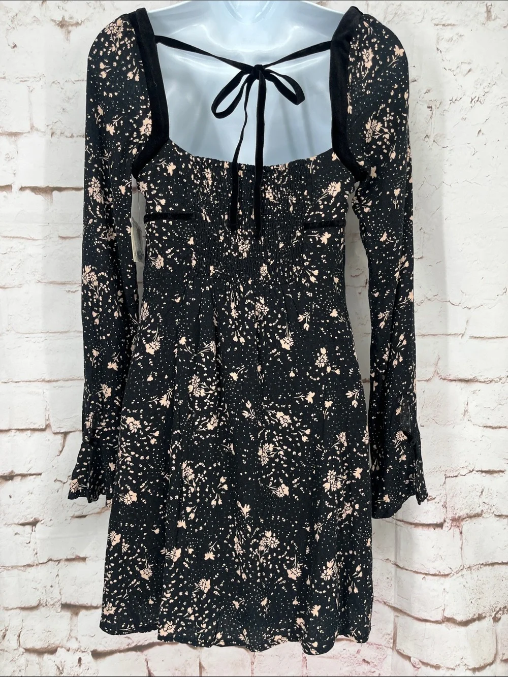 🆕Free People “Tess” Floral Babydoll Dress, Size XS